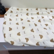 Khăn mặt muslin, khăn tắm muslin họa tiết xinh xắn cho bé giá rẻ